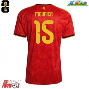 Bélgica Thomas Meunier #15 Primera Equipación Mundial 2026 Manga Corta